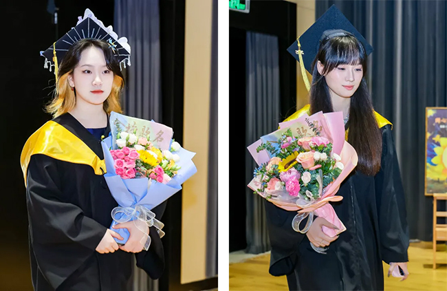 左：林蘅同学，右：毛睿同学